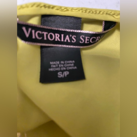 Victorias Secret Yellow Chiffon Slip - Picture 4 of 4